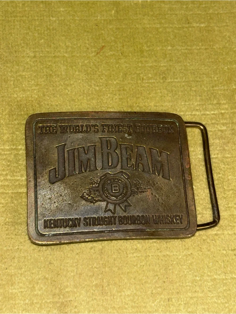 Jim Beam Vintage Breweriana Belt Buckle